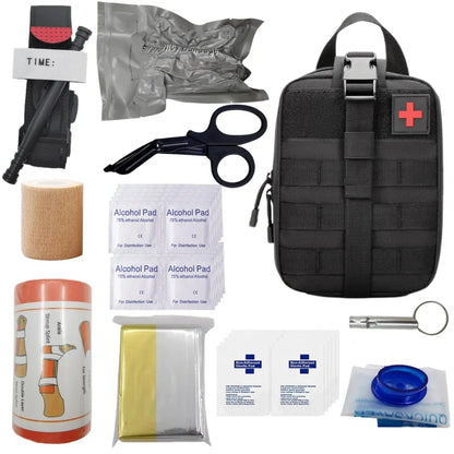 Kit de Premiers Secours Outdoor – Équipement de Sécurité pour Randonnée, Camping et Aventure en Montagne - BLACKBEARD OUTDOOR INDUSTRIES