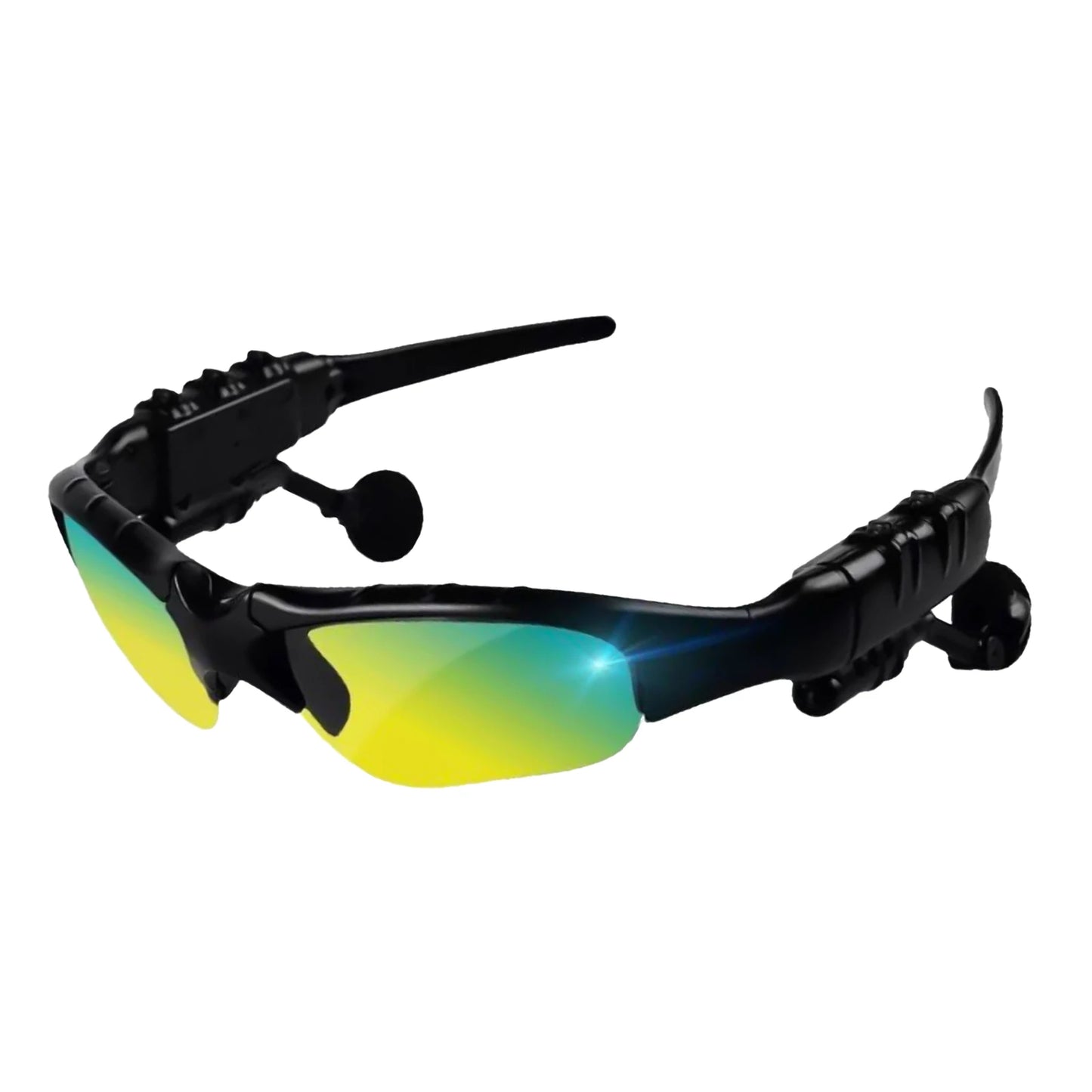 Lunettes Tactiques Bluetooth – Oreillettes Intégrées, Verres Polarisés UV | Outdoor & Sport