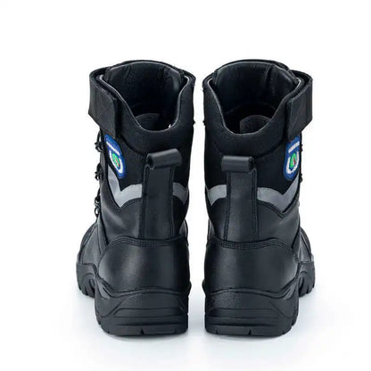 Rangers tactiques ignifuges unisexes en cuir