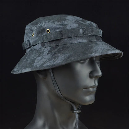 Chapeau Tactique Boonie Camouflage pour Homme – Idéal Chasse, Pêche, Randonnée & Airsoft - BLACKBEARD OUTDOOR INDUSTRIES