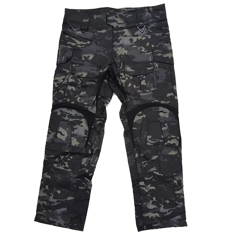 Pantalon Tactique G3 Homme - Déperlant, Genouillères Amovibles