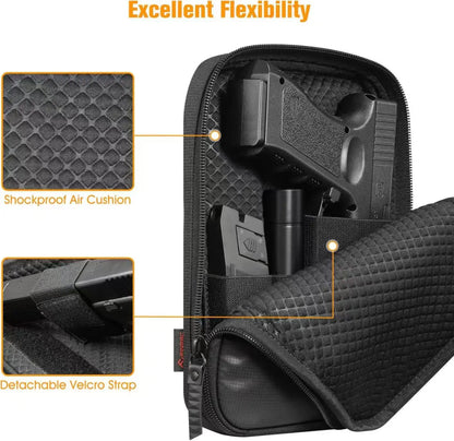 Sacoche avec holster tactique dissimulé pour pistolet — EDC bandoulière/ceinture en nylon 1000D étanche, multi-poches - BLACKBEARD OUTDOOR INDUSTRIES