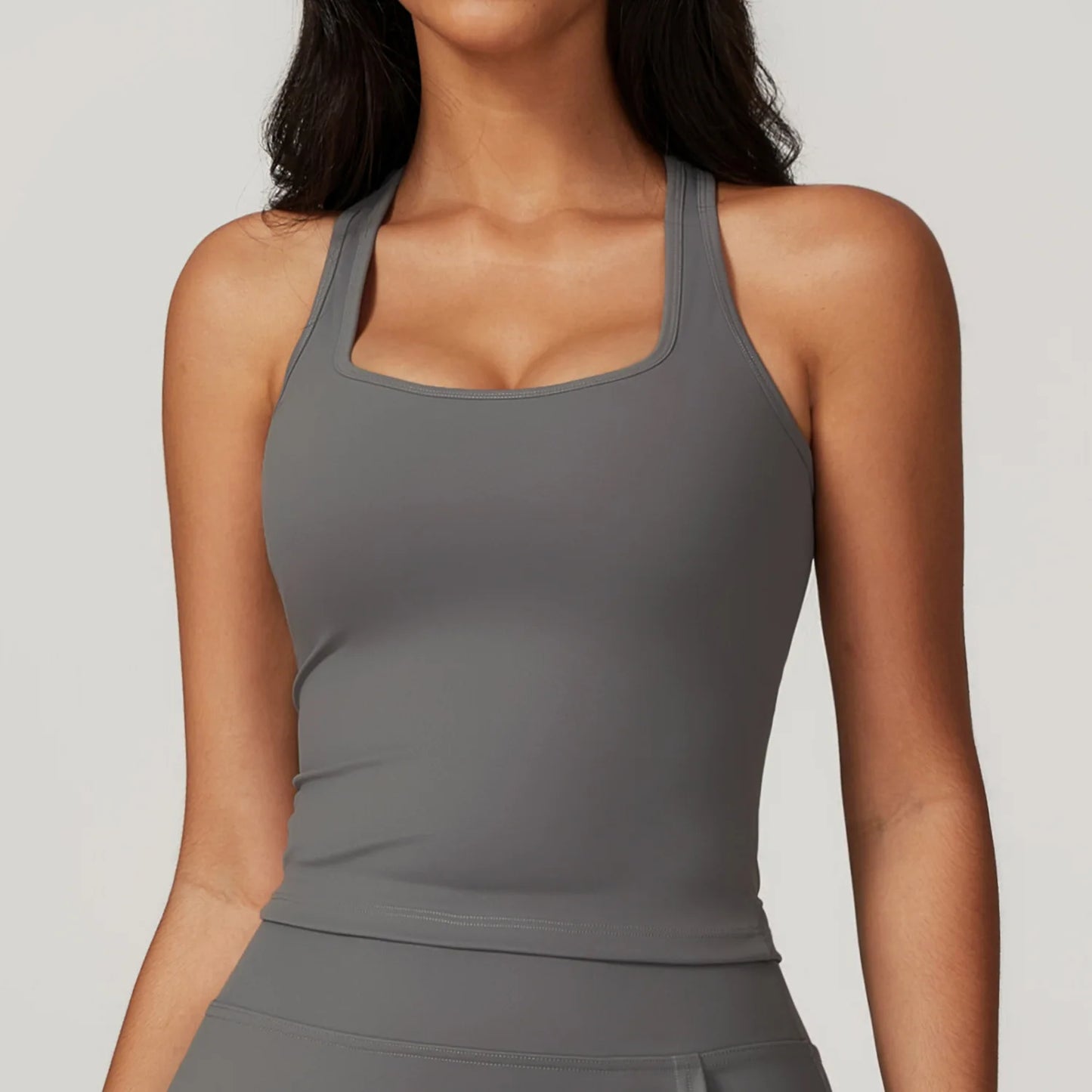 Débardeur Sport Femme Hearuisavy – Yoga Running Gym Séchage Rapide Maintien