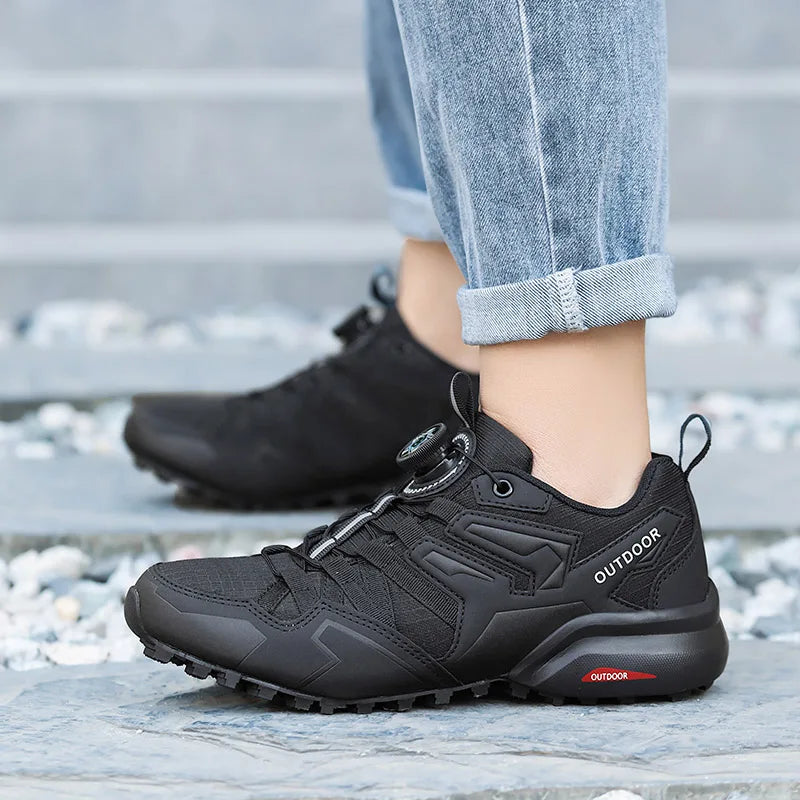 Chaussures de Randonnée Homme Impérméables Basses – Mesh Respirant, Semelle Caoutchouc, 40-47