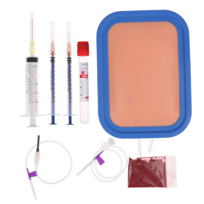 Modèle d’Entraînement à la Ponction Veineuse et Injection IV pour Infirmières – Silicone avec Retour de Sang Ma boutique