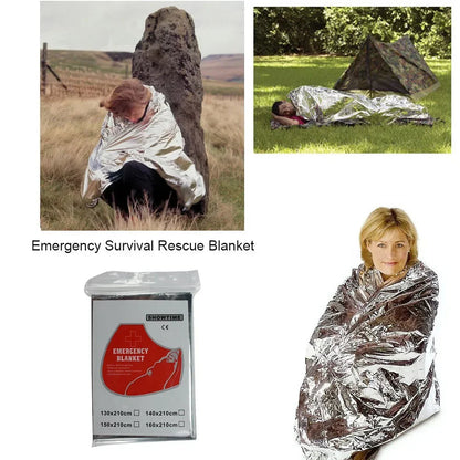 Couvertures de Survie et Premiers Secours Argentées – 1 à 20 pièces – Isolation et Sauvetage Outdoor Ma boutique