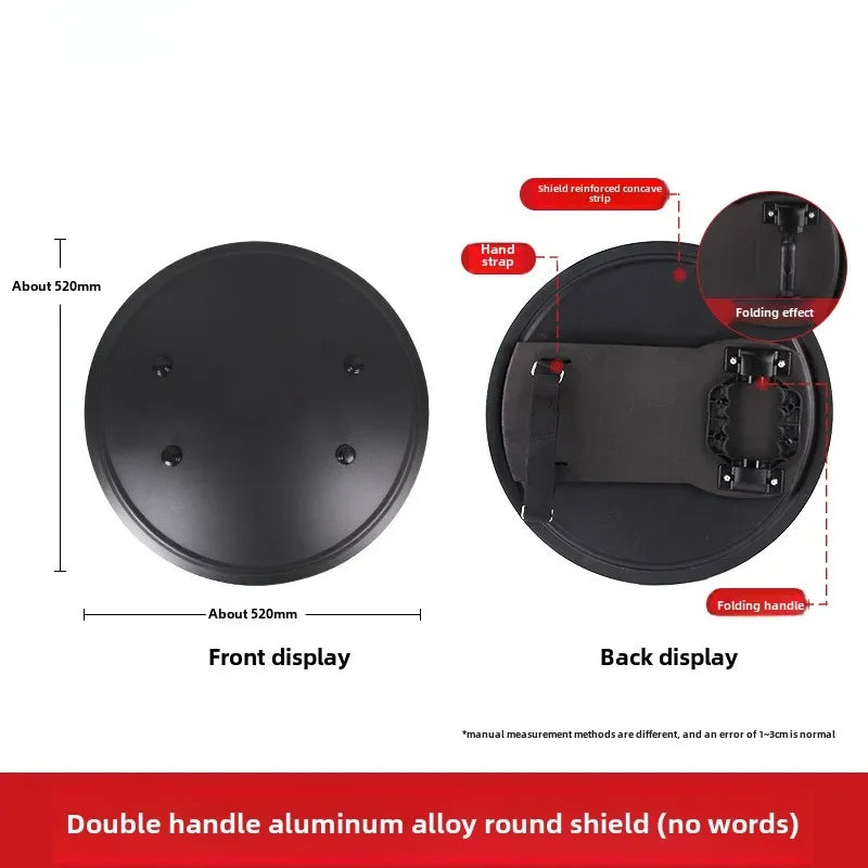 Bouclier Anti-Émeute Transparent PC — Rond / Carré | Usage Police & Sécurité - BLACKBEARD OUTDOOR INDUSTRIES