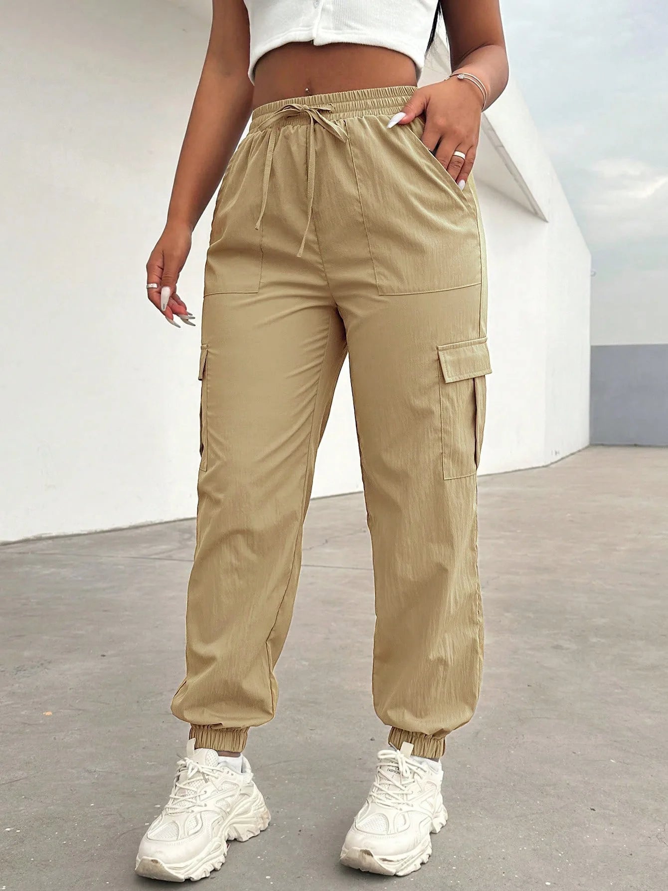 Pantalon Workwear Femme Séchage Rapide – Taille Haute & Jambe Droite - BLACKBEARD OUTDOOR INDUSTRIES
