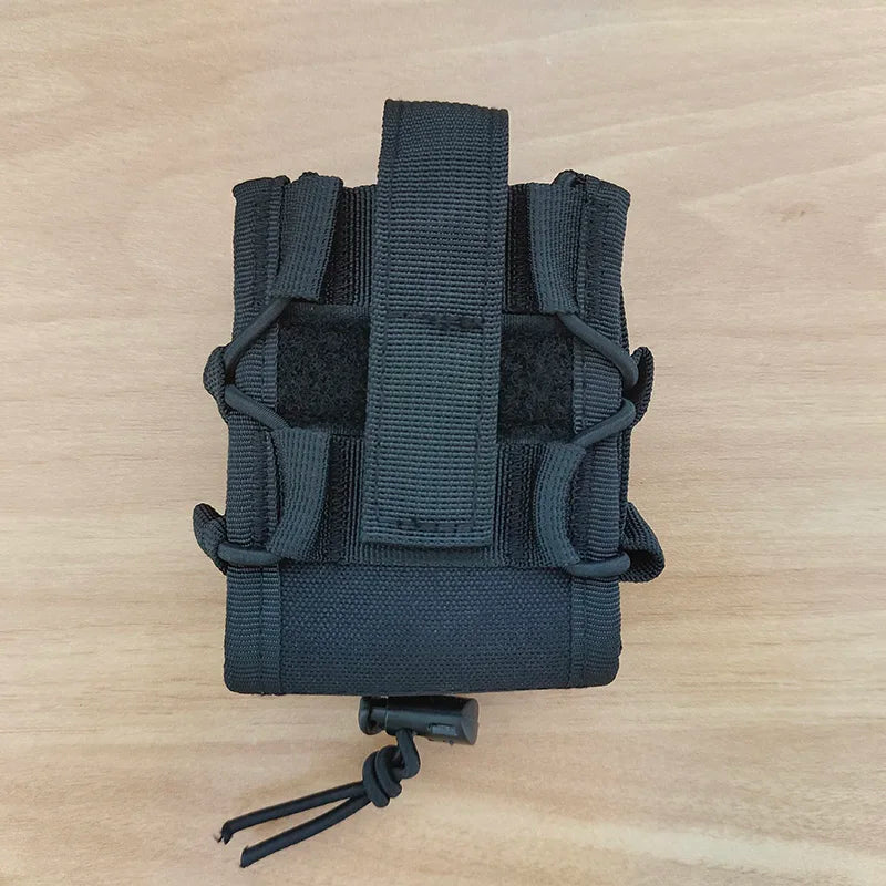 Pochette Tactique pour Menottes Ouvertes avec Clip et Sangle – Étui de Ceinture pour Menottes Asp, Menottes à Charnière, Menottes à Chaîne et Menottes Rigides Pliantes - BLACKBEARD OUTDOOR INDUSTRIES