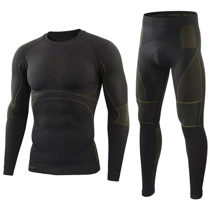 Ensemble Thermique Tactique Fleece Slim Fit – Haut + Pantalon | Randonnée, Chasse, Militaire, Automne Hiver