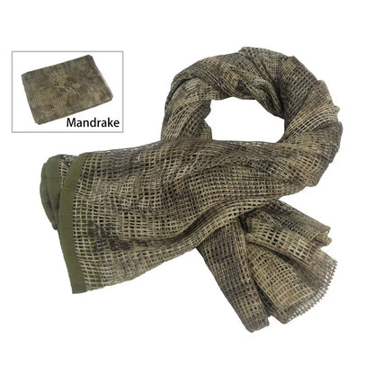 Foulard Camouflage en Maille - Voile de Sniper Camouflage pour Extérieur (Camping, Randonnée, Chasse, Tir) BLACKBEARD OUTDOOR INDUSTRIES