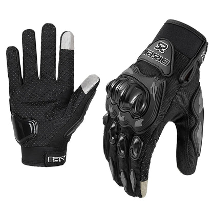Gants Moto Été Respirants SUOMY – Plein Doigt Tactile Anti-Dérapant Motocross