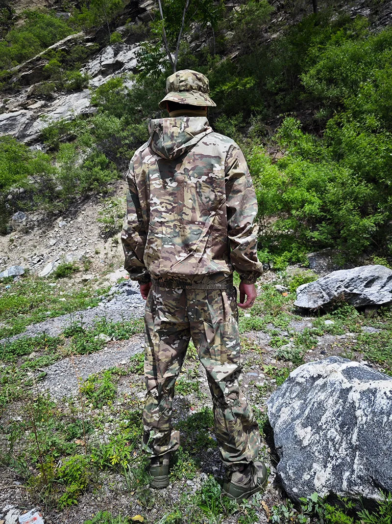 Tenue Camouflage Tactique Été – ATFG EMR White/Yellow Flower – Veste & Pantalon - BLACKBEARD OUTDOOR INDUSTRIES