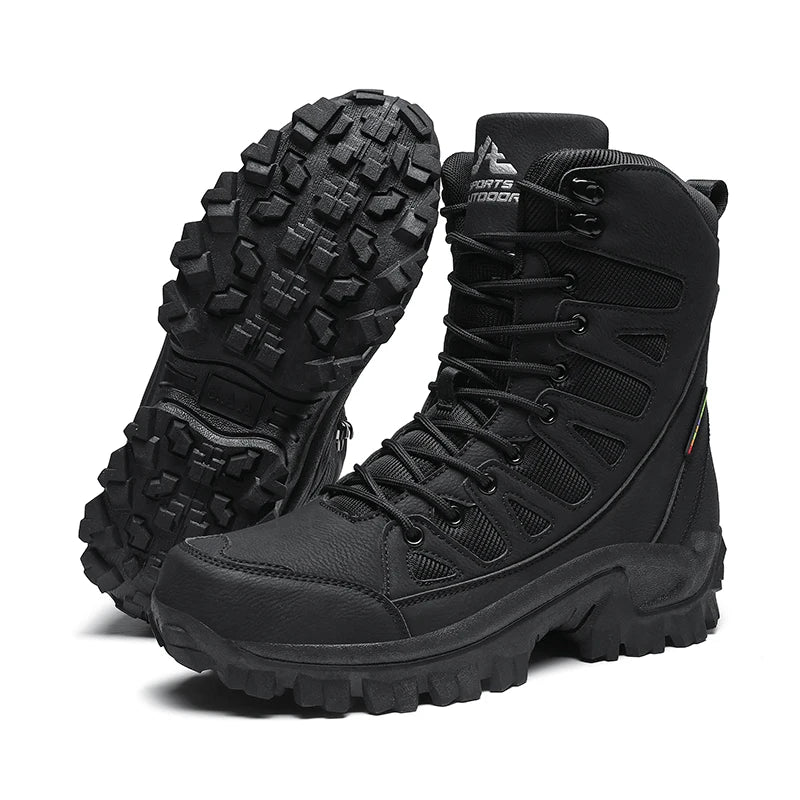 Rangers Montantes Homme Randonnée – Boots Militaires Lacets Antidérapantes - BLACKBEARD OUTDOOR INDUSTRIES