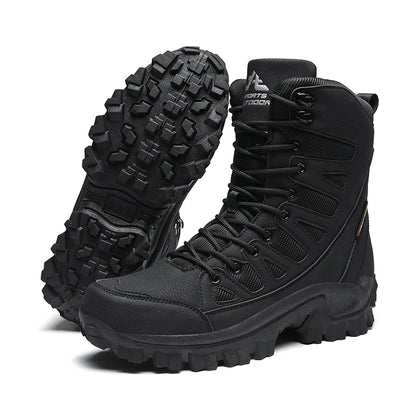 Rangers Montantes Homme Randonnée – Boots Militaires Lacets Antidérapantes - BLACKBEARD OUTDOOR INDUSTRIES