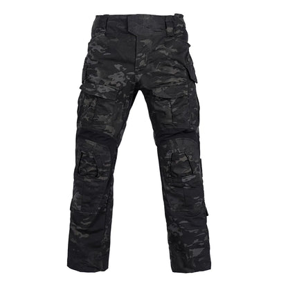 Pantalon Tactique Cargo Homme – Camouflage Multicam, Coupe Combat, Trekking & Chasse