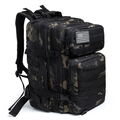 Sac à Dos Tactique 45L MOLLE – Randonnée, Trekking & Camping