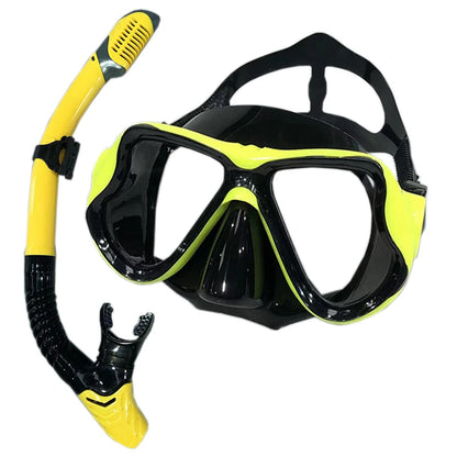 Masque de plongée et snorkeling adulte en verre trempé