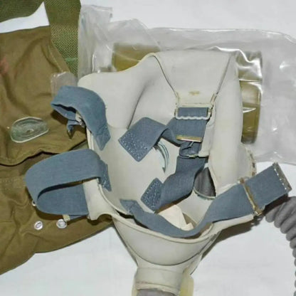 Masque à Gaz Militaire Chinois Type 64 d'Origine — Surplus Armée Chinoise Années 1965 avec Sac - BLACKBEARD OUTDOOR INDUSTRIES