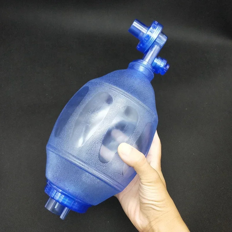 Kit de Réanimation Manuelle pour Enfant avec Masque Transparent et Sac PVC + Tuyau d'Oxygène et Sac de Réservoir - BLACKBEARD OUTDOOR INDUSTRIES