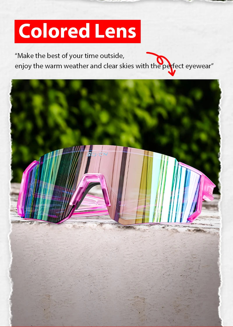 SCVCN Lunettes de Cyclisme UV400 – Modèle S1411 - BLACKBEARD OUTDOOR INDUSTRIES