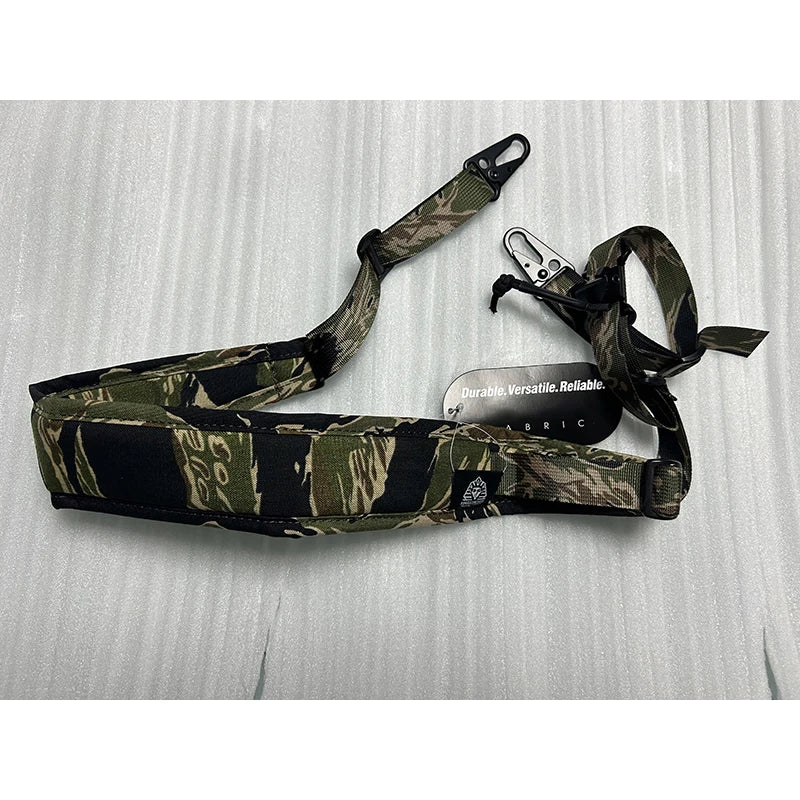 Sangle Tactique 2 Points Camouflage Nylon 500D – Réglable Quick Adjust, 9 Coloris