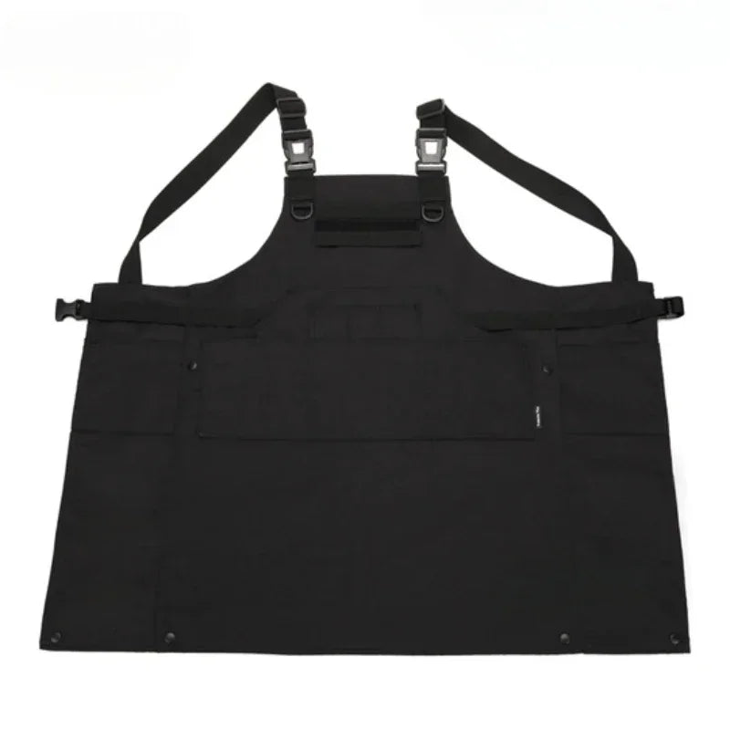 Tablier tactique 12 poches MOLLE, camouflage ou uni, taille unique