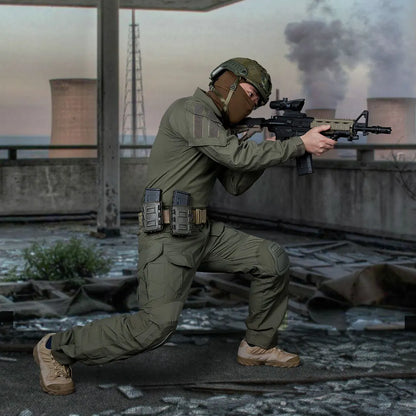 IDOGEAR G3 Uniforme Tactique Shirt & Pantalon avec Genouillères et Coudières – Ranger Green - BLACKBEARD OUTDOOR INDUSTRIES