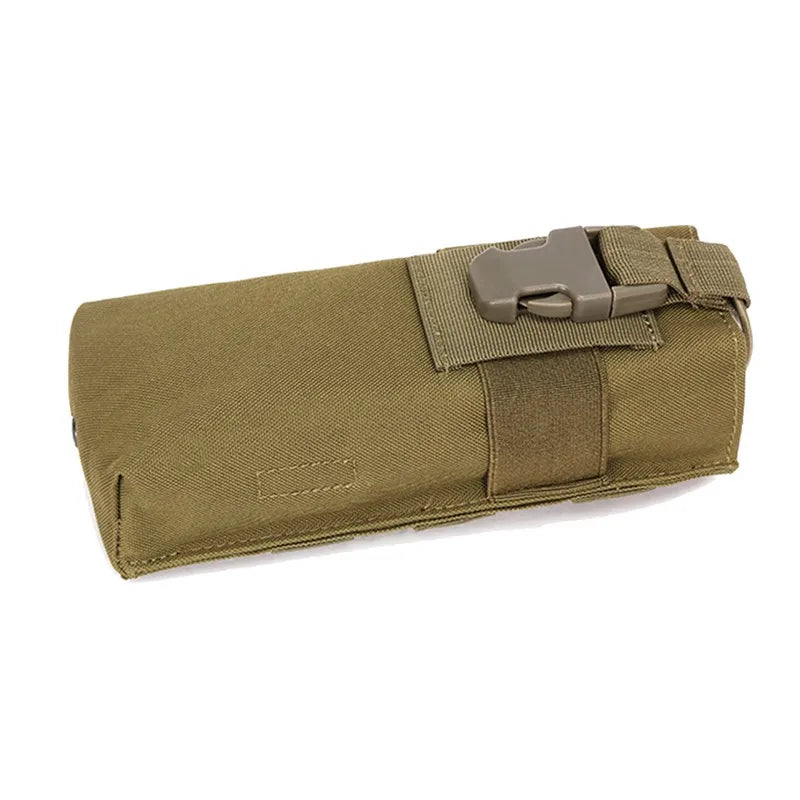 Pochette Tactique MOLLE pour Radio Walkie-Talkie – Porte-Bouteille d'Eau, Pochette de Magasin pour Activités de Plein Air, Camping et Sports BLACKBEARD OUTDOOR INDUSTRIES