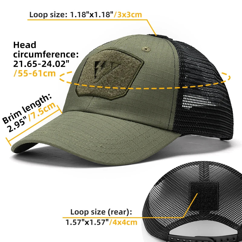 Casquette tactique IDOGEAR 3621 respirante mesh été - BLACKBEARD OUTDOOR INDUSTRIES