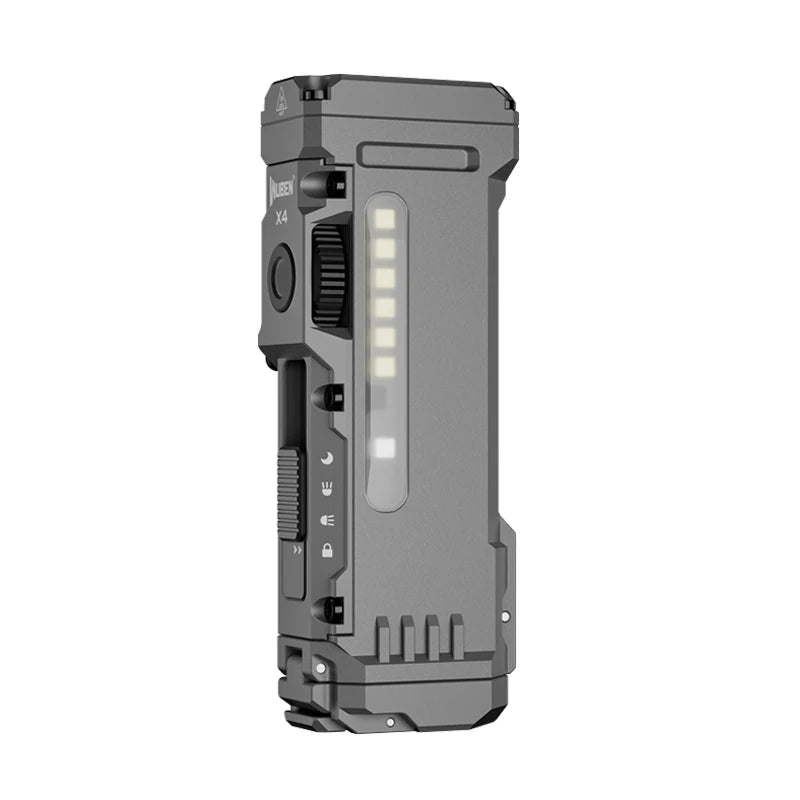 WUBEN X4 – Lampe EDC 1500lm RGB Double Faisceau Rechargeable USB-C