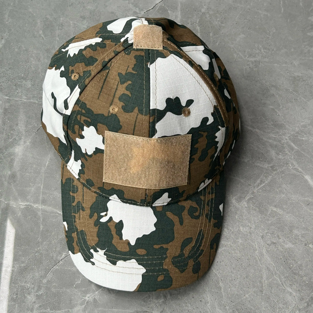 Casquette camouflage réglable en nylon et coton, 13 motifs
