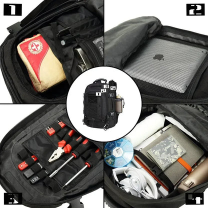 Sac à dos tactique 60L MOLLE imperméable
