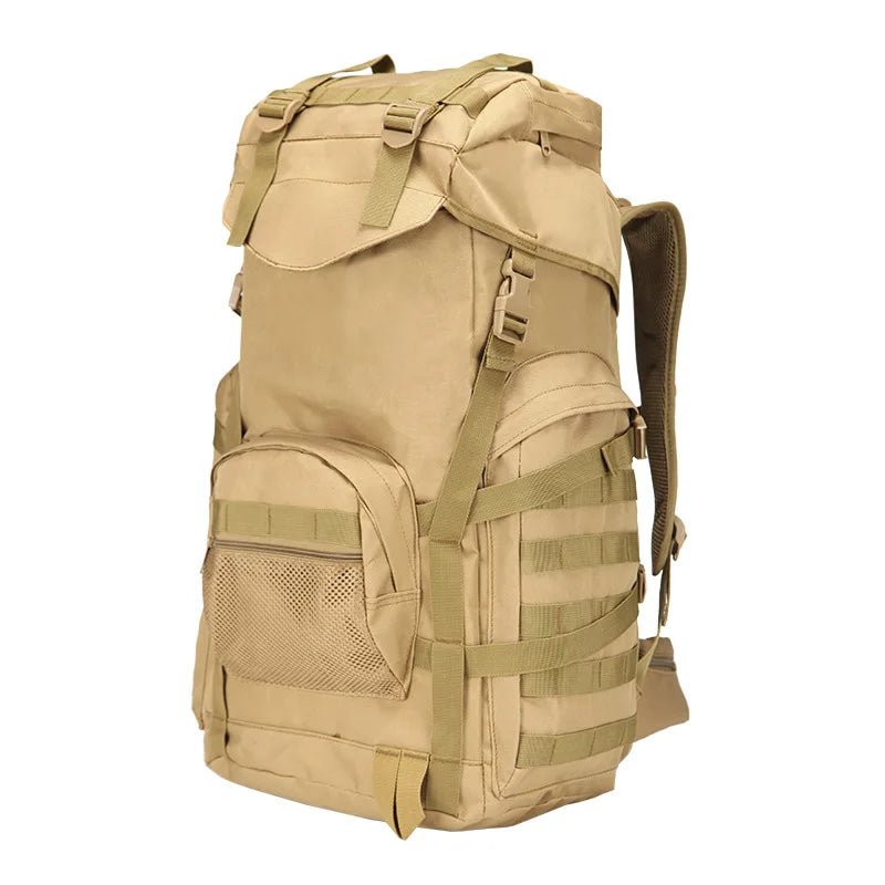Sac à Dos Tactique Molle 60L – Grande Capacité, Imperméable, Camouflage - BLACKBEARD OUTDOOR INDUSTRIES