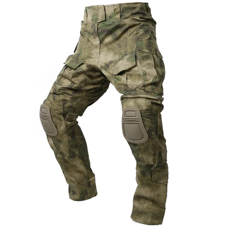 Pantalon de Combat Militaire avec Genouillères - Camouflage Multicam CP | Tactique, Travail et Chasse BLACKBEARD OUTDOOR INDUSTRIES