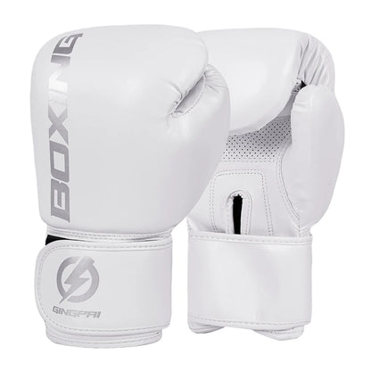 Gants de Boxe Adulte Cuir PU – Entraînement, Compétition, MMA, Sac de Frappe | 4 à 12 oz | 7 Coloris - BLACKBEARD OUTDOOR INDUSTRIES