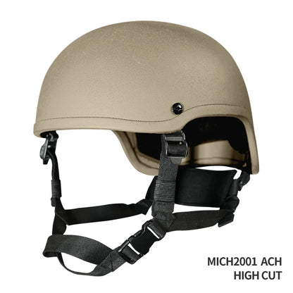 Casque tactique type MICH 2001 / 2002 – ABS, 55 à 60 cm