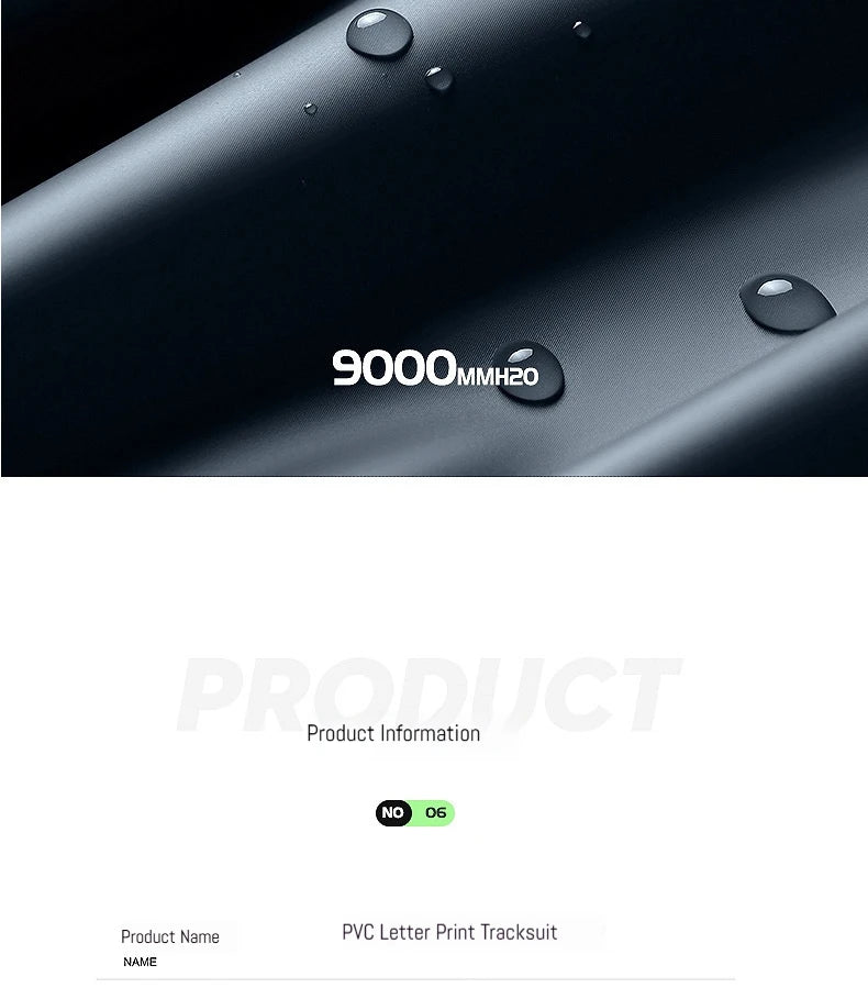 Set de Poncho de Pluie Séparé avec Pantalons - Ensemble Complet Résistant aux Tempêtes, Imperméable,  Réfléchissant BLACKBEARD OUTDOOR INDUSTRIES