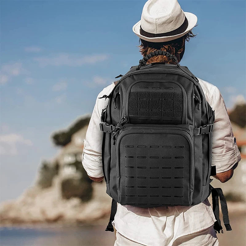 Sac à Dos Tactique 3 Jours – 38/45L | Imperméable, Résistant, Molle | Randonnée, Militaire, Survie - BLACKBEARD OUTDOOR INDUSTRIES