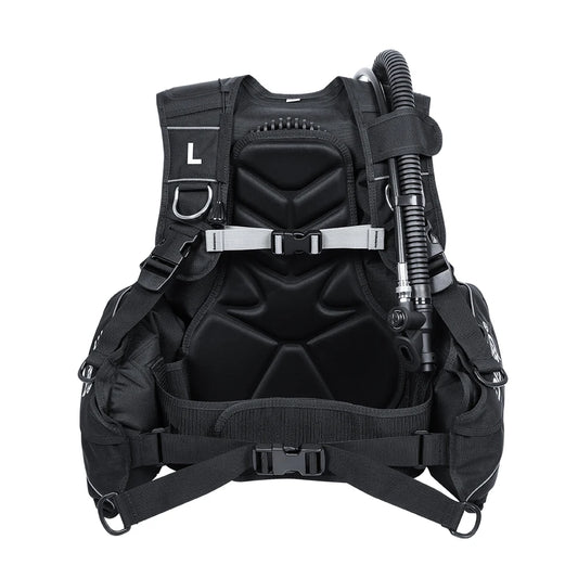 DIDEEP Gilet de Plongée BCD Jacket – Nylon Haute Résistance, Contrôle de Flottabilité, Tailles M/L/XL