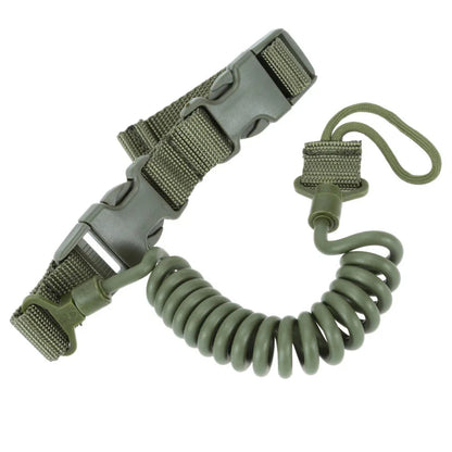Lanière Tactique Militaire Multi-usage avec Ressort – Sangle de Pistolet Sécurisée et Sangle de Fusil, Accessoires pour Tir, Chasse et Shooting BLACKBEARD OUTDOOR INDUSTRIES