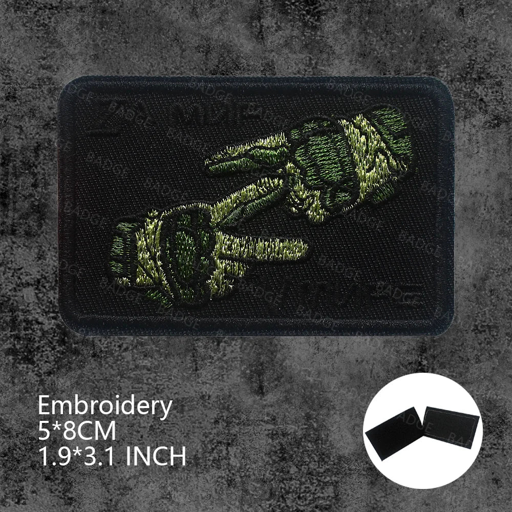 Patch Tactique Russe Brodé Hook & Loop – OMOH FSB Sniper Médic Soviétique, 25 Modèles - BLACKBEARD OUTDOOR INDUSTRIES