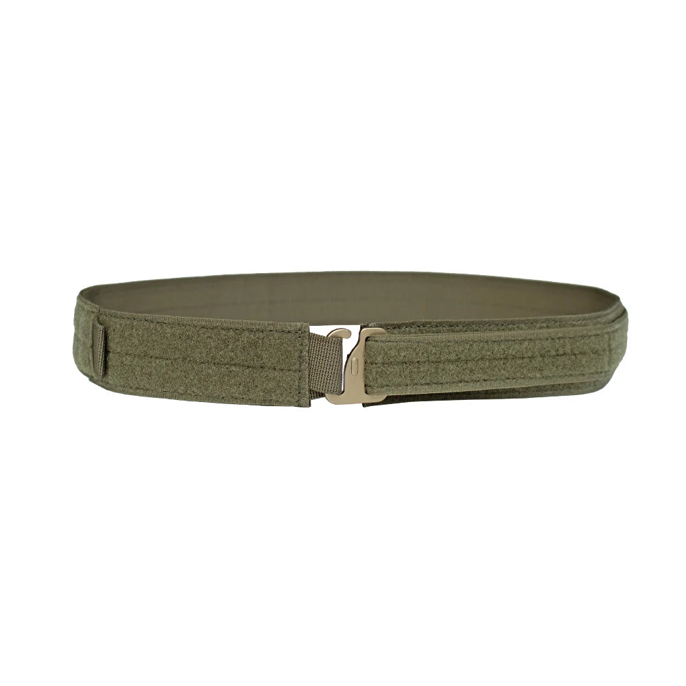 Ceinture Tactique Ferro Style Bison avec Boucle Métallique à Détachement Rapide - Ceinture Légère en Nylon 1000D pour Paintball et Chasse BLACKBEARD OUTDOOR INDUSTRIES