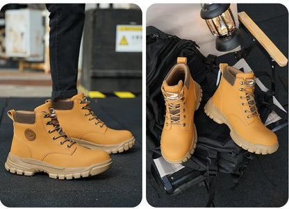 Chaussures de Sécurité Homme et Femme - Sneakers Anti-écrasement avec Embout Métallique, Bottes de Travail Indestructibles pour Construction - BLACKBEARD OUTDOOR INDUSTRIES