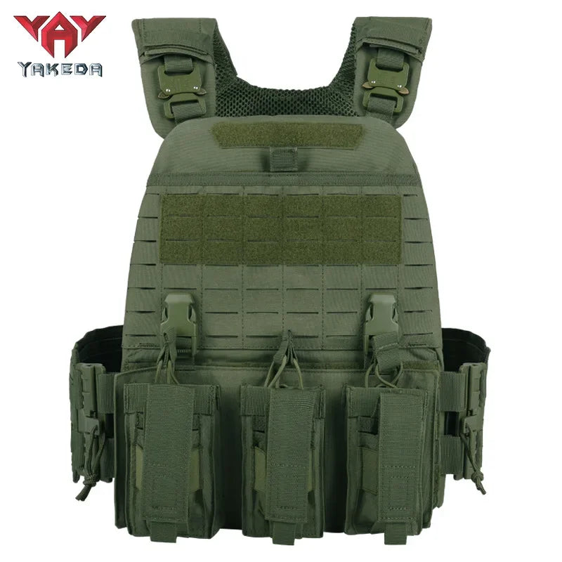 Gilet tactique MOLLE à dégagement rapide en nylon