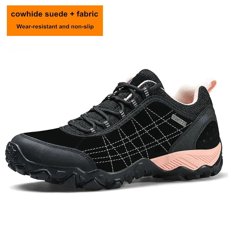 Chaussures Randonnée Trekking Femme Cuir Imperméables