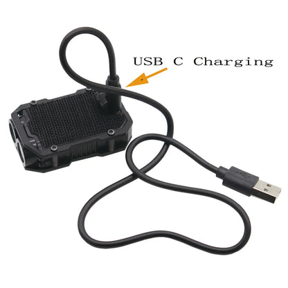 Lampe Tactique EDC - Lampe Mini Portable avec Plaque en Boucle et Crochet, Idéale pour Camping, Randonnée et Sécurité BLACKBEARD OUTDOOR INDUSTRIES