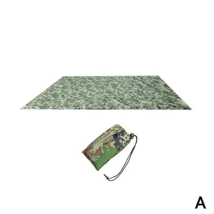 Tarp Camouflage Outdoor – Bâche Ultralégère Camping, Abri Soleil & Hamac Imperméable