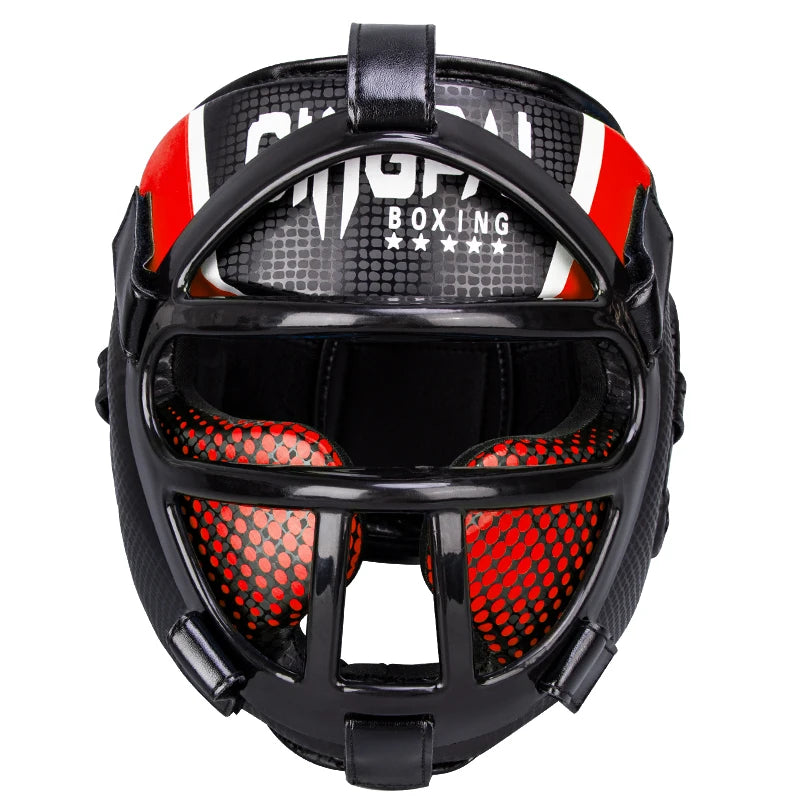 Casque de Boxe Intégral avec Masque – MMA / Muay Thai / Taekwondo – Adulte & Enfant - BLACKBEARD OUTDOOR INDUSTRIES