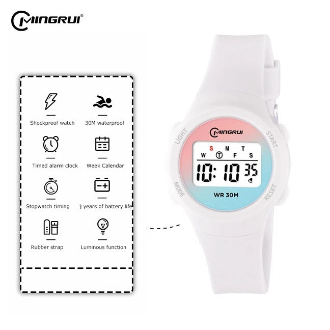 montre numérique sportive pour enfants waterproof Ma boutique